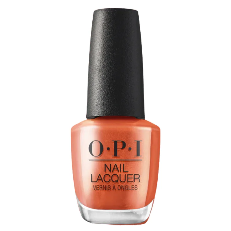 Compact nail polish storage-OPI Polish F020 Liquid Fire