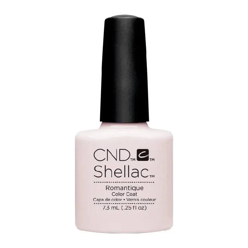 Pastel nail polish shades-CND Shellac Romantique 142