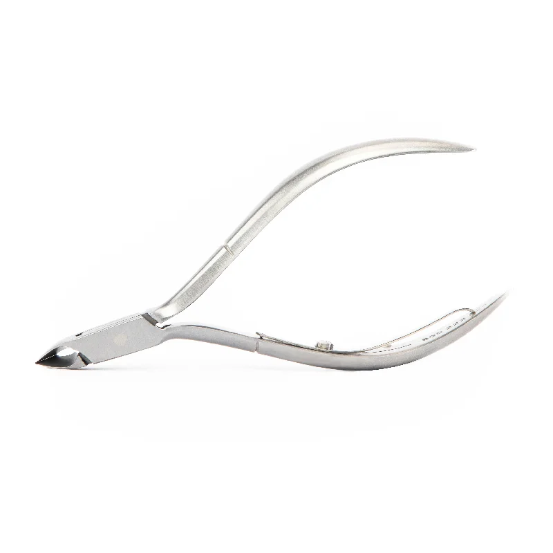 Travel-friendly nail rack-Antoine Silver Satin Finish Cuticle Nippers