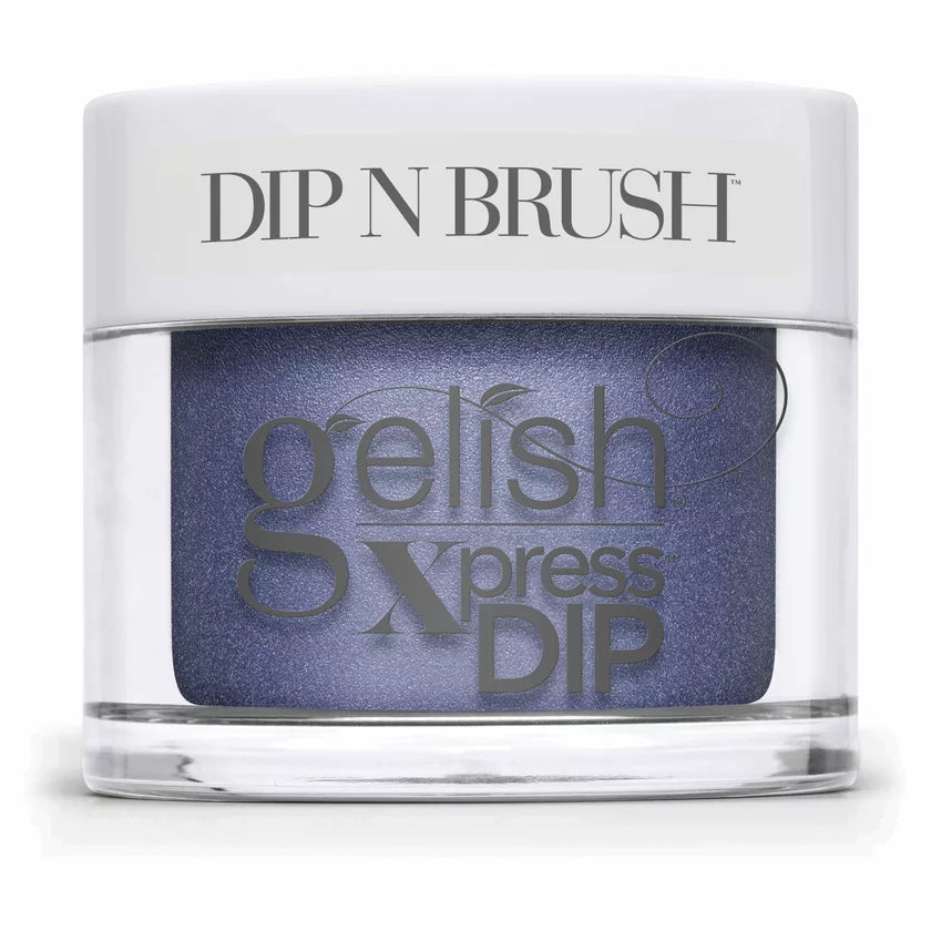 Flexible nail glue-GELISH Dip & Brush - 093 Rhythm And Blue - 1.5oz