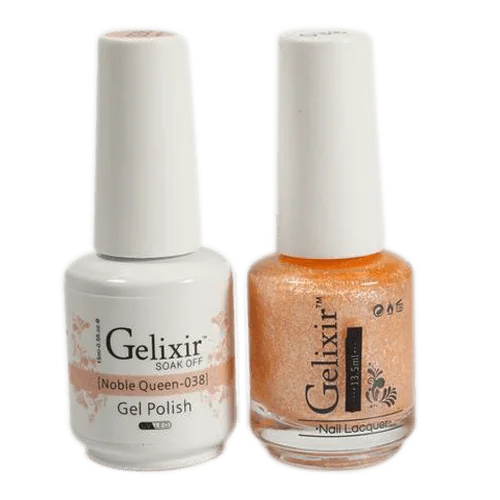 Gel nail polish remover-GELIXIR GEL COLOR  - GLX038 - Duo Gel & Polish 0.5oz