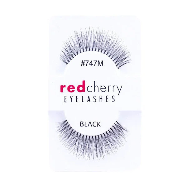 Diamond nail art gems-JBS-RED 747M RED CHERRY EYELASHES #747M