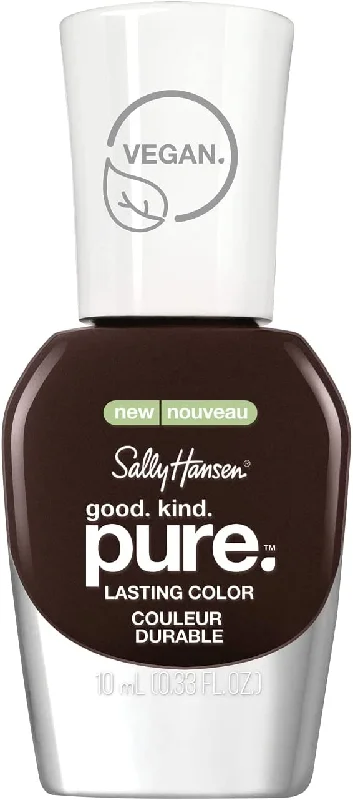 Eco-friendly nail gel-Sally Hansen Good Kind Pure Vegan Nail Polish 151 Warm Cacao