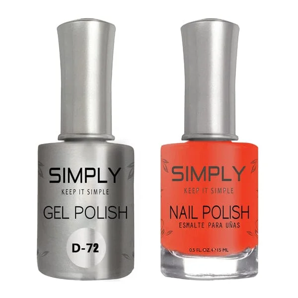 Sparkly nail gel overlay-D072 - SIMPLY MATCHING DUO