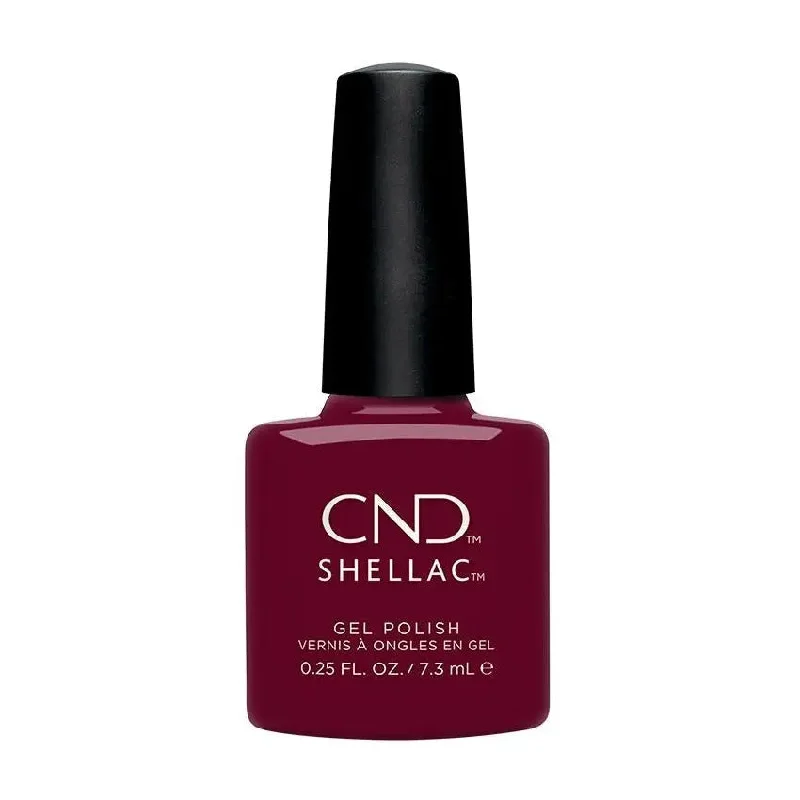 Sparkle nail art rhinestones-CND Shellac Signature Lipstick 390