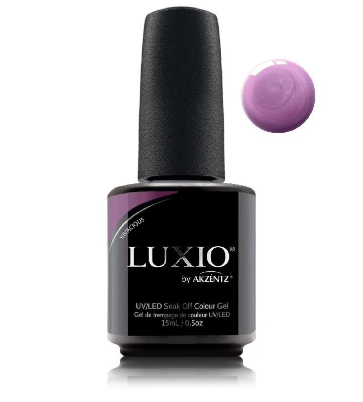 Vegan nail polish remover-Luxio Vivacious (shimmer), Gel Polish