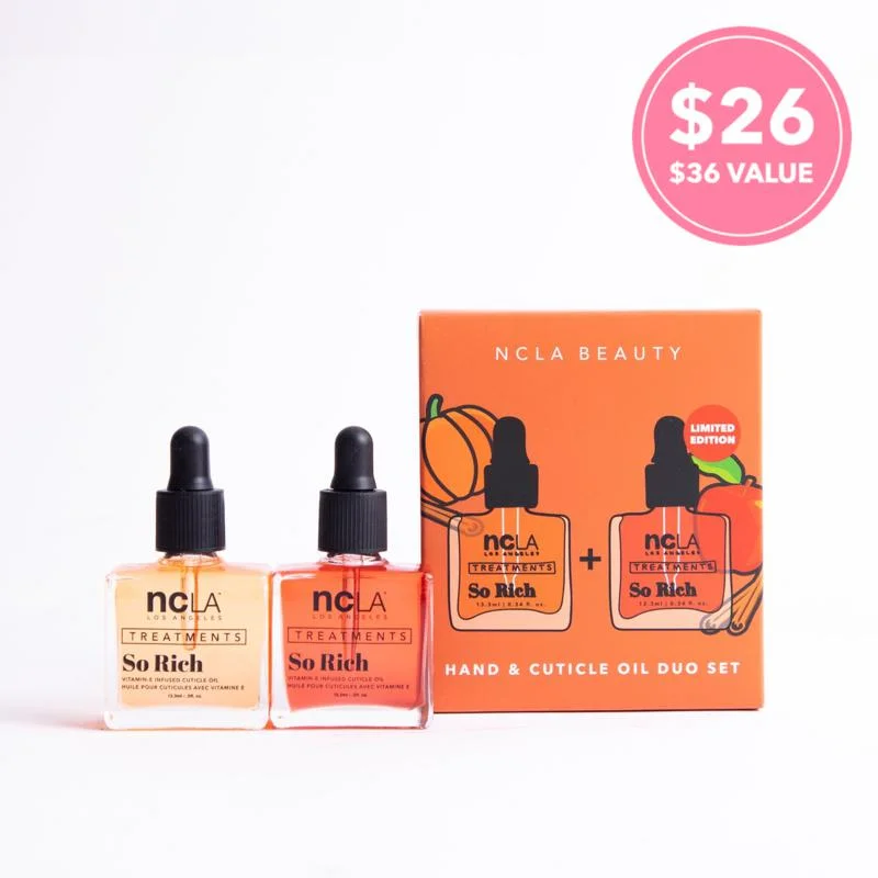 Ombre nail gel shades-NCLA - Cuticle Oil Pumpkin Spice + Apple Cinnamon Duo