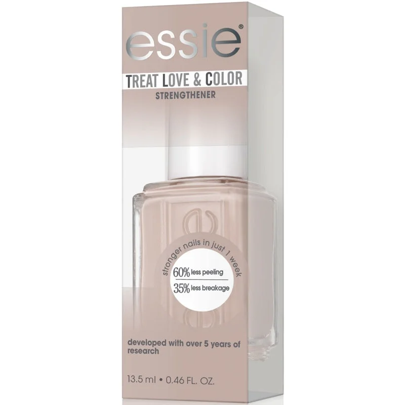 Mirror-effect nail polish-Essie Treat Love & Color Strengthener Nail Lacquer 70 Good Lighting