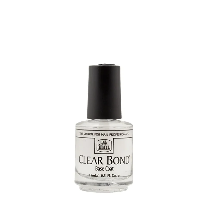 Quick-cure nail gloss-INM CBBC6P CLEAR BOND BASE COAT .5 oz