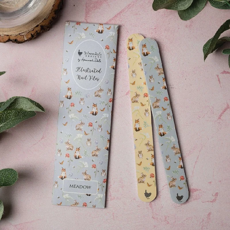 Diamond nail art accents-Nail File Set - NAIL002 - Meadow