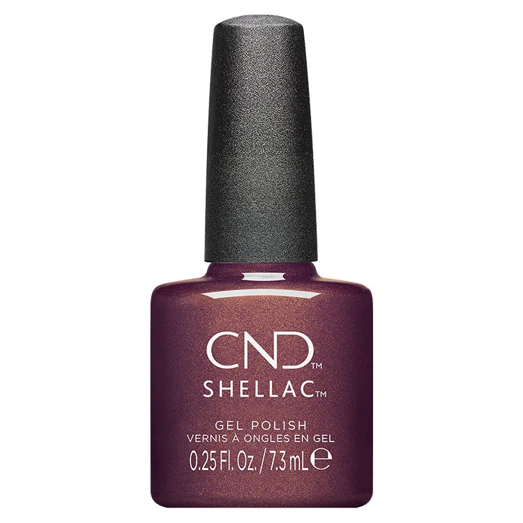 Durable nail polish topper-CND Shellac Dynamic Duality Collection Purplexed .25 oz.