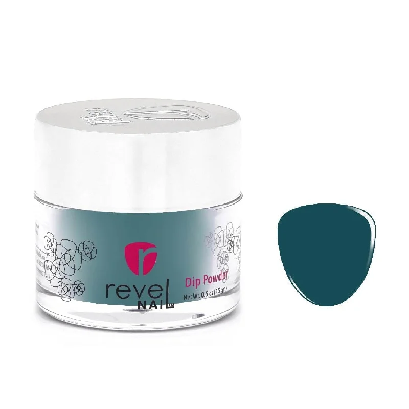 Long-lasting nail gel-D456 Galia Teal Crème Dip Powder