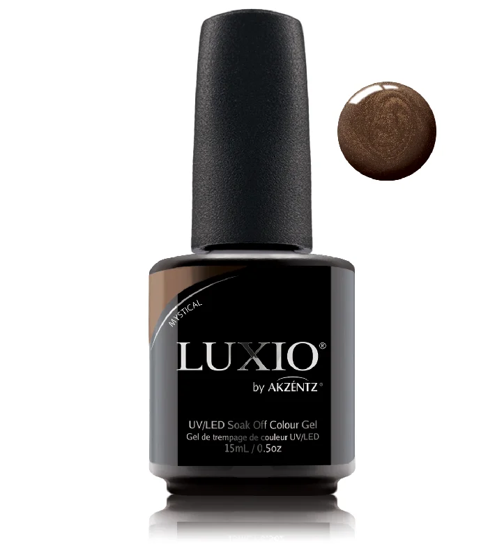 Pastel nail gel tones-Luxio Mystical (sparkle), Gel Polish