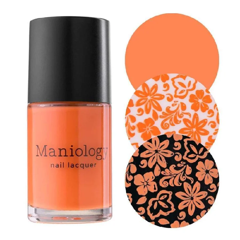 Glittery nail art designs-Maniology - Stamping Nail Polish - Pumpkin Head