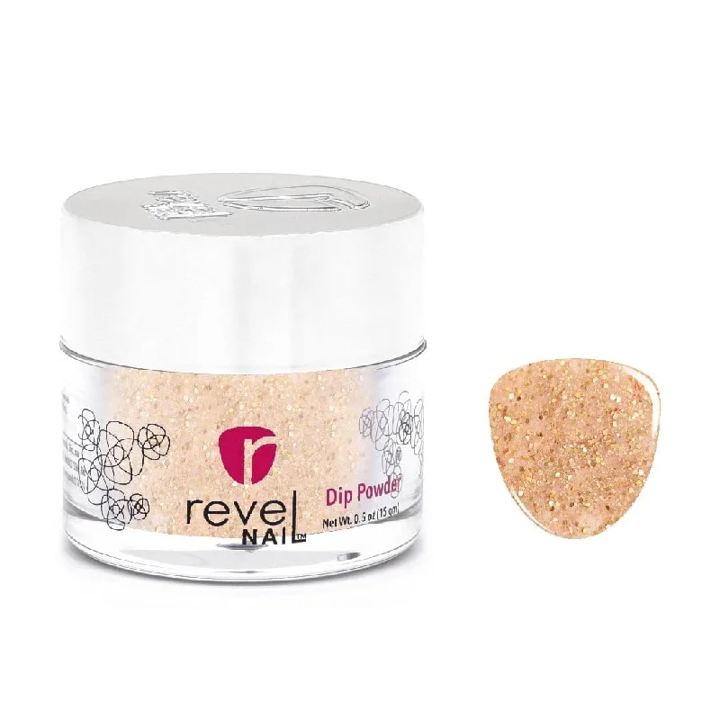 Shiny nail gel sealant-D559 Legacy Gold Glitter Dip Powder