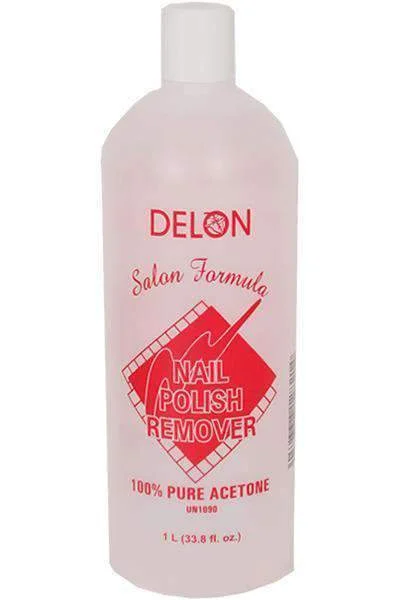 Durable nail dip powder-Delon 100% Pure Acetone Nail Polish Remover  1L