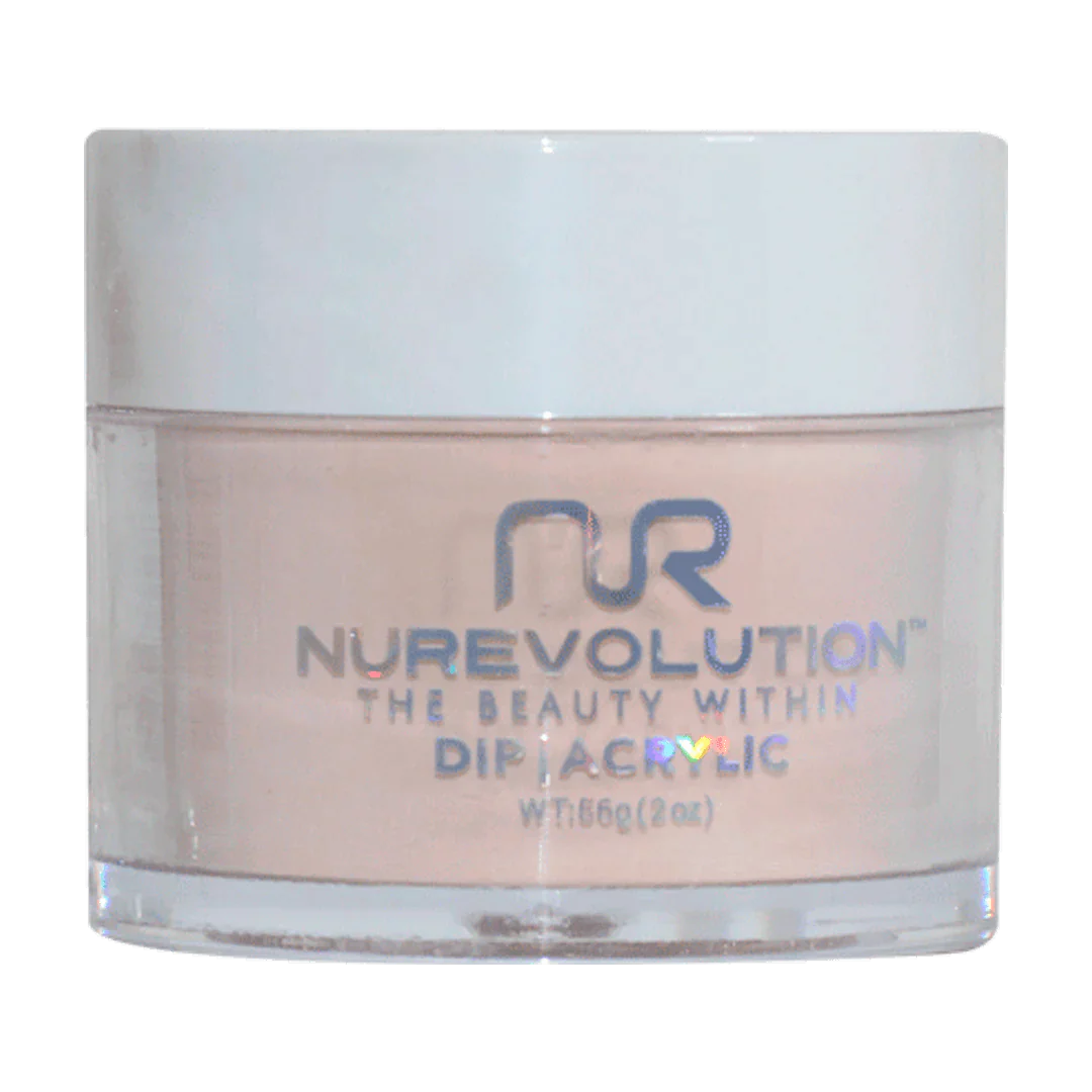 Salon-quality nail dip-NuRevolution Trio Dip/Acrylic Powder 083 Sugar Pie