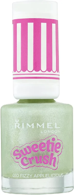 Strengthening nail base coat-Rimmel London Sweetie Crush Nail Polish 010 Fizzy Applelicious