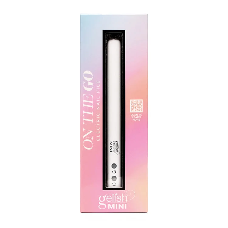 UV-cured nail polish kits-Gelish Mini On The Go Electric Nail File