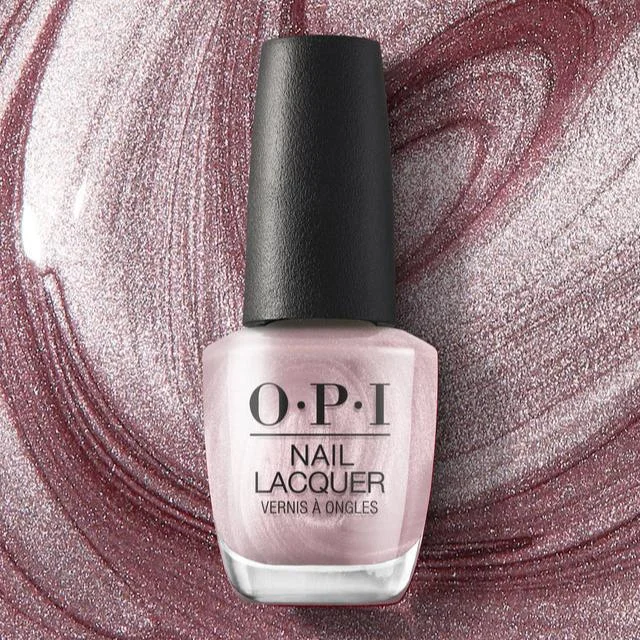 Sparkly nail polish overlay-OPI Polish F013 Supernova Pearl