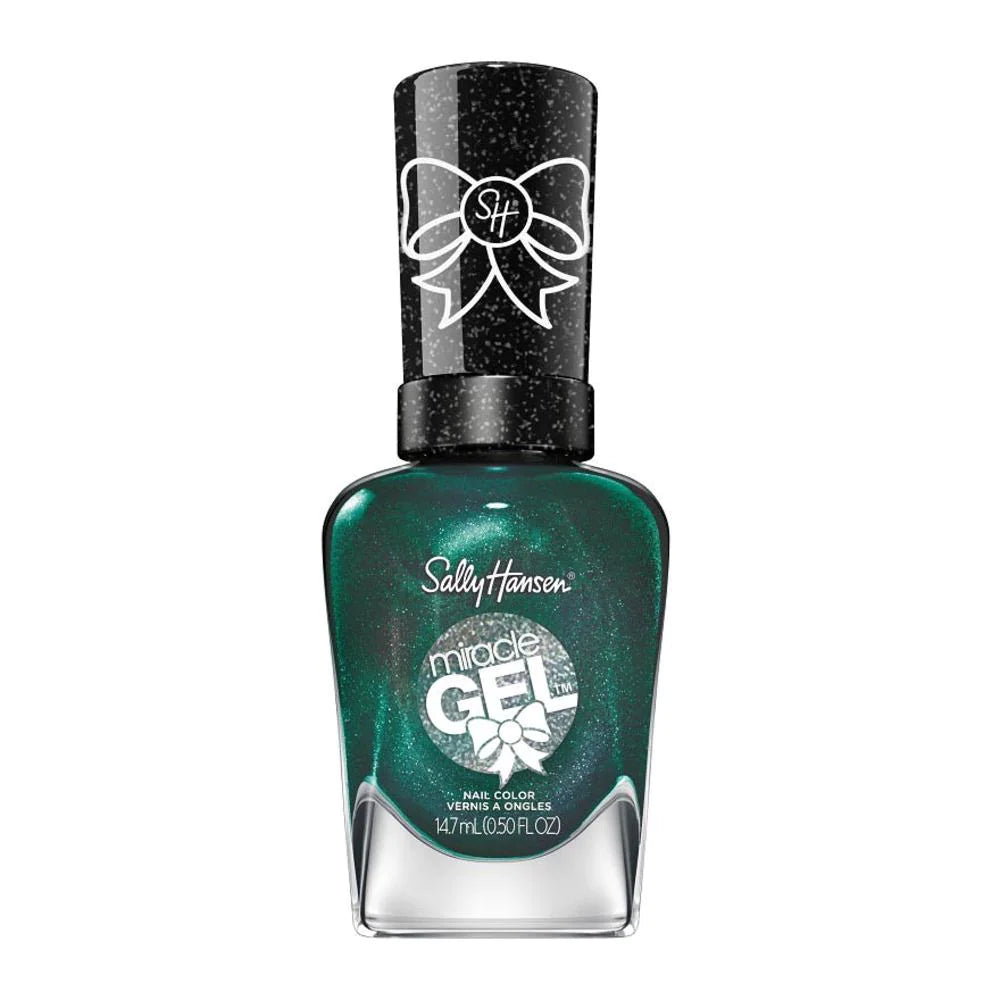 Travel-friendly nail case-Sally Hansen Miracle Gel Nail Polish 907 Under The Tree