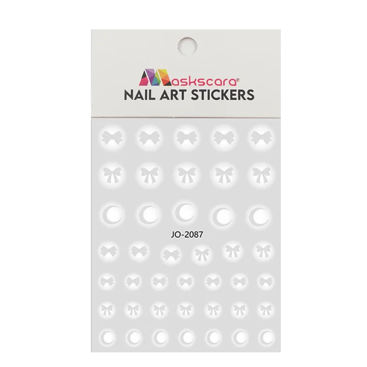 Anti-fade nail sealant-Nail Art Sticker - Airbrush Bows