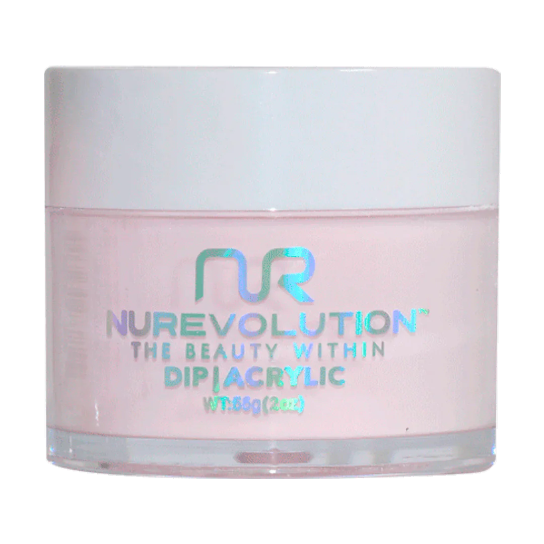 Acetone-free nail remover pads-NuRevolution Trio Dip/Acrylic Powder 140 All of Me