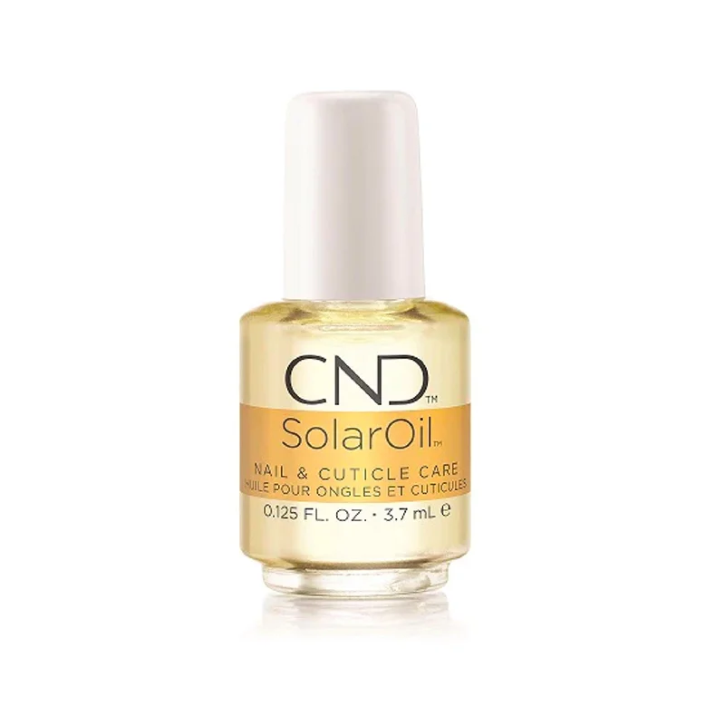 Holographic nail art decals-CND - Solar Oil Single 0.125 oz