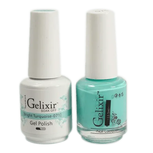 Plant-based nail gel polish-GELIXIR GEL COLOR  - GLX071 - Duo Gel & Polish 0.5oz