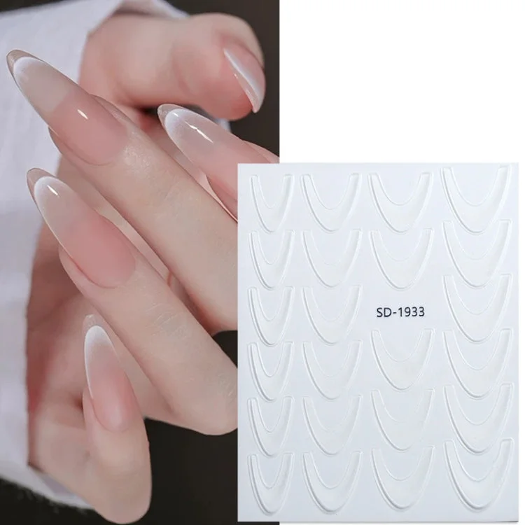 Strengthening nail varnish-5D Nail Stickers SD-1933