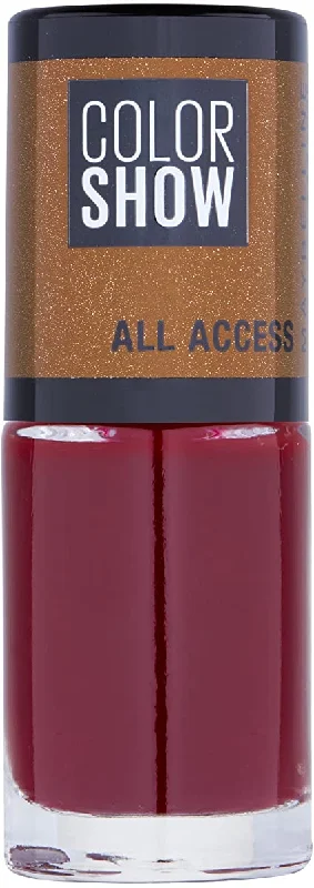 Pastel nail polish shades-Maybelline Color Show All Access Nail Polish 511 Rubies On