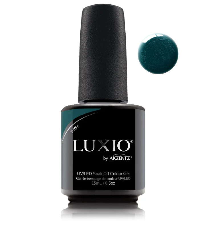 Sparkly nail polish overlay-Luxio Tryst (shimmer), Gel Polish