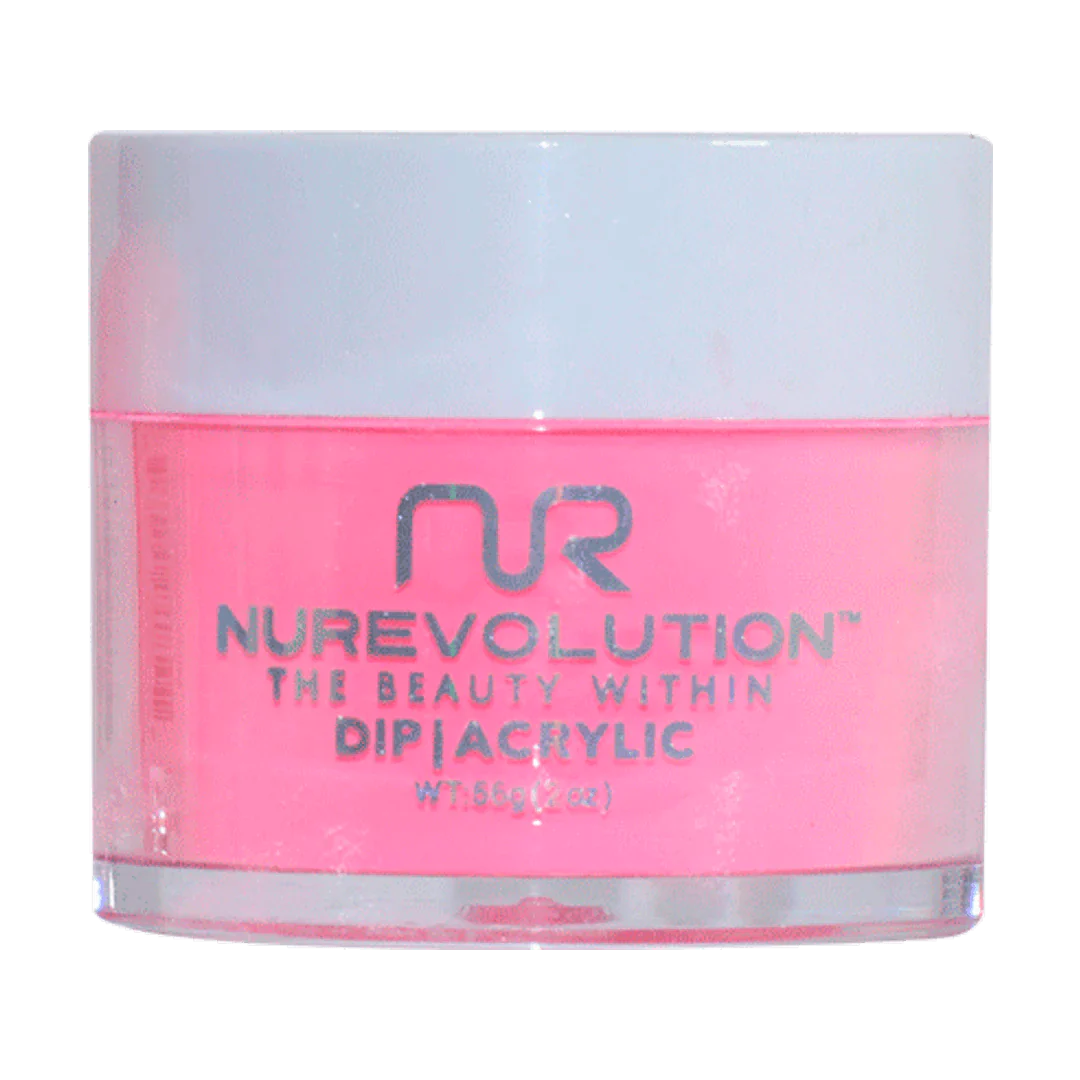 Fast-dry nail top coat-NuRevolution Trio Dip/Acrylic Powder 031 Single Ladies