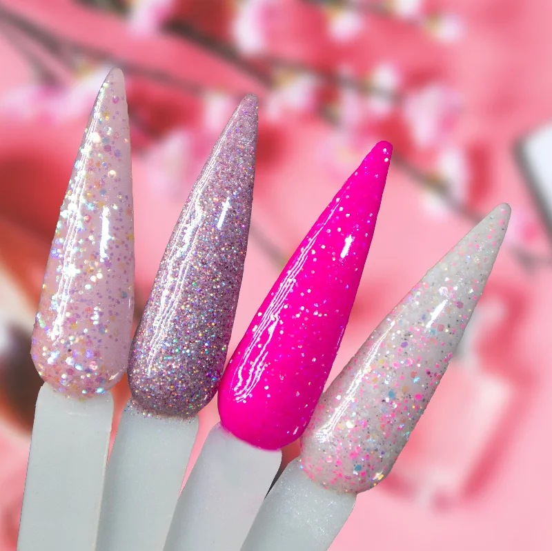 Glittery nail art designs-On Wednesdays We Wear Pink | Dip Powder Theme Set