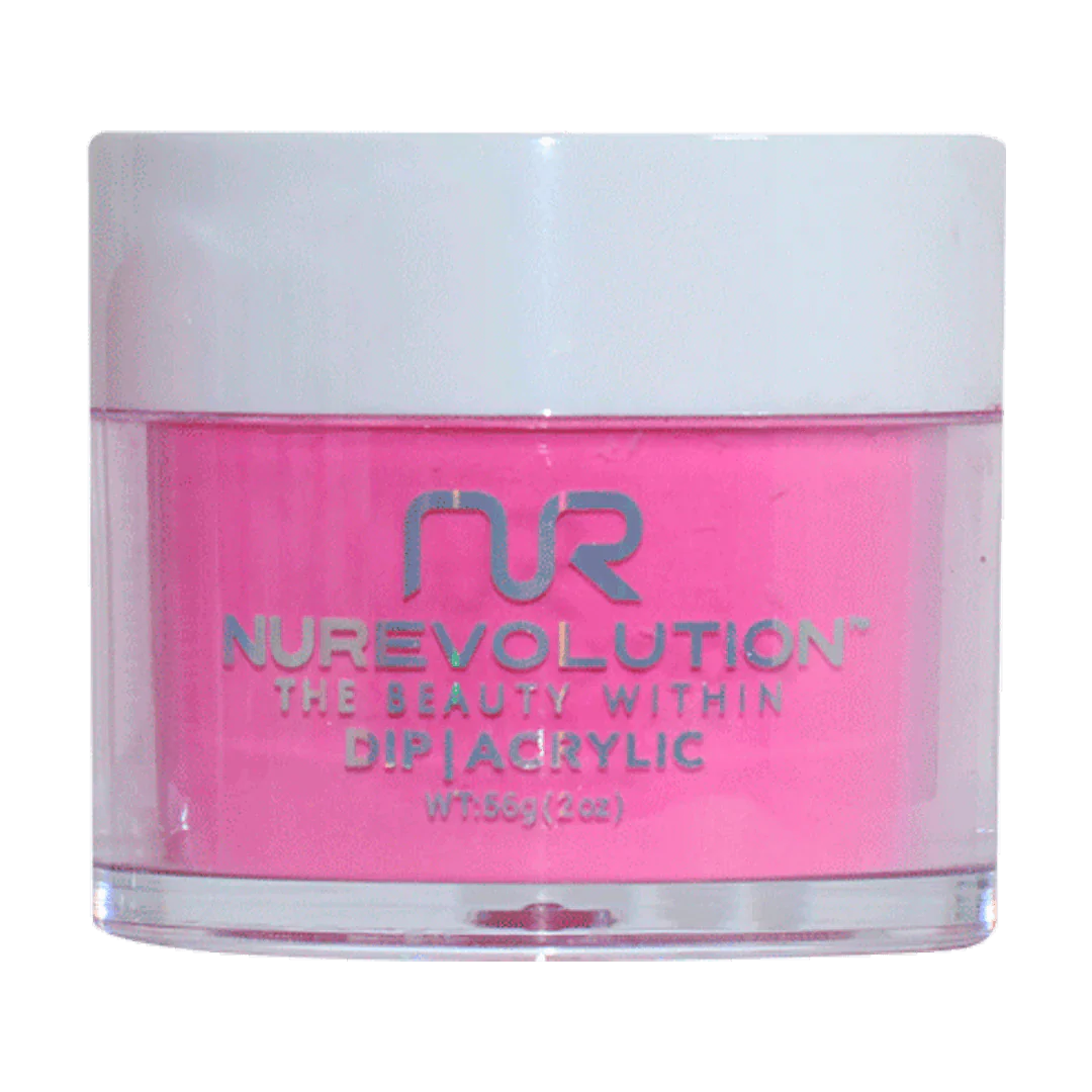 UV-cured nail gel kits-NuRevolution Trio Dip/Acrylic Powder 035 Rosy Cheeks