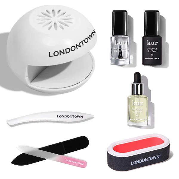 Matte nail polish top coat-Londontown x BP - Home Mani Kit