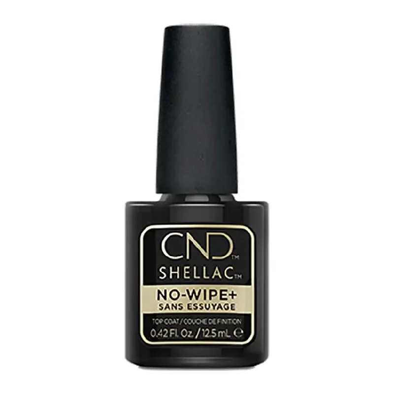 Moisturizing nail balm-CND Shellac No Wipe+ Top Coat .42 oz.