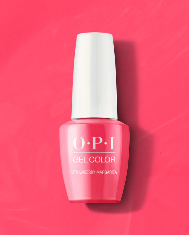 Instant-dry nail topper-OPI GELCOLOR - GCM23 - STRAWBERRY MARGARITA