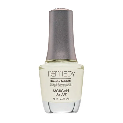 Bright nail gel shades-Morgan Taylor - Remedy - Renewing Cuticle Oil 0.5 oz