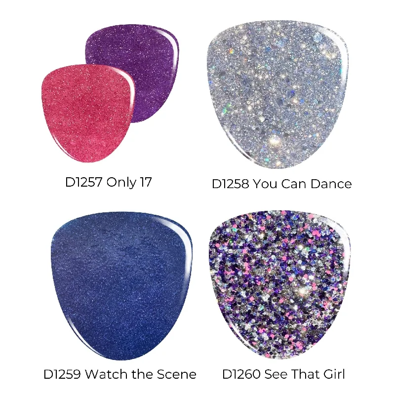 Pastel nail polish tones-Dancing Queen Dip Powder Theme Kit