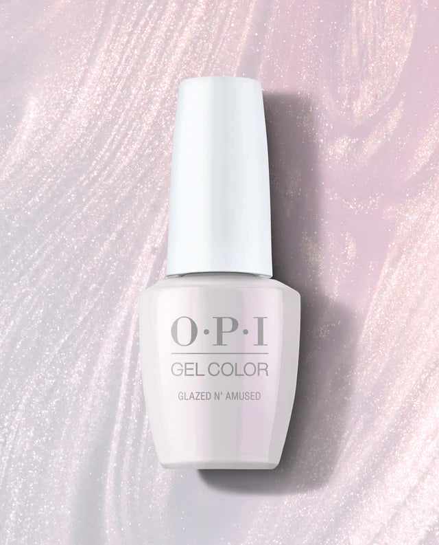 Anti-fade nail sealant-OPI GELCOLOR - GCS013 - GLAZED N' AMUSED