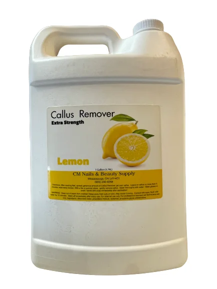 Glitter nail art designs-Callus Remover | Extra Strength | Mint | Lemon | 3.79 L