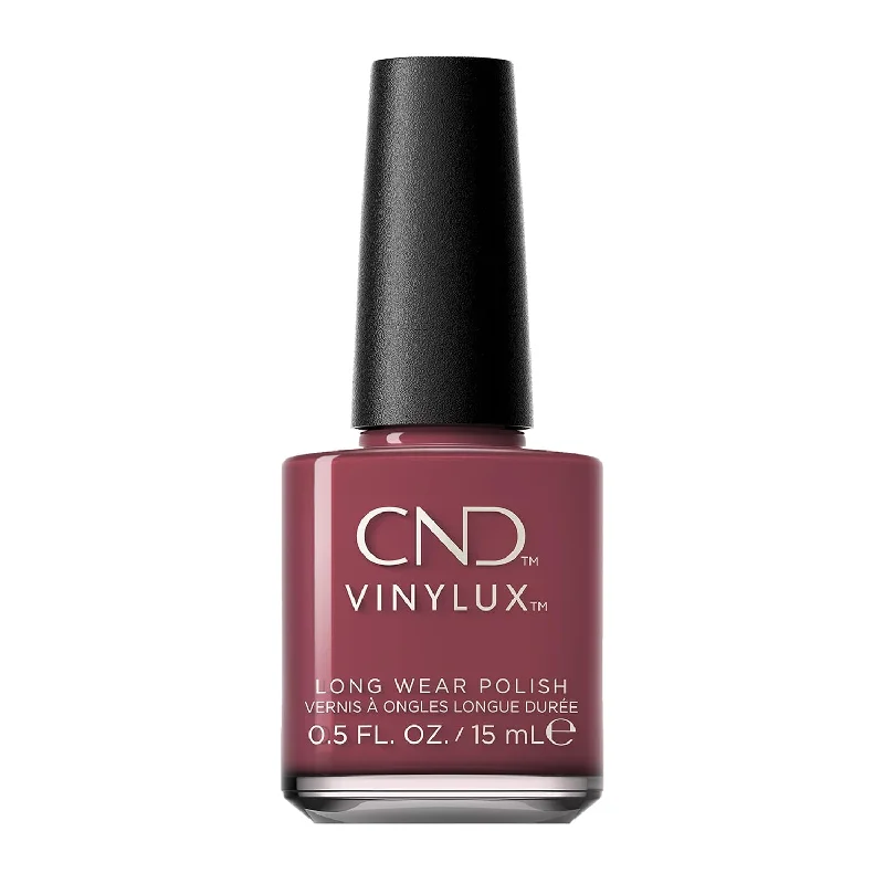 Mirror-effect nail polish-CND VINYLUX - Rose-Mance #427