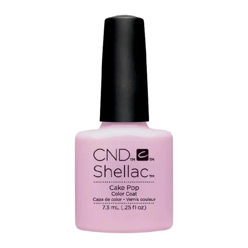 Organic nail polish brands-CND Shellac Cake Pop 135