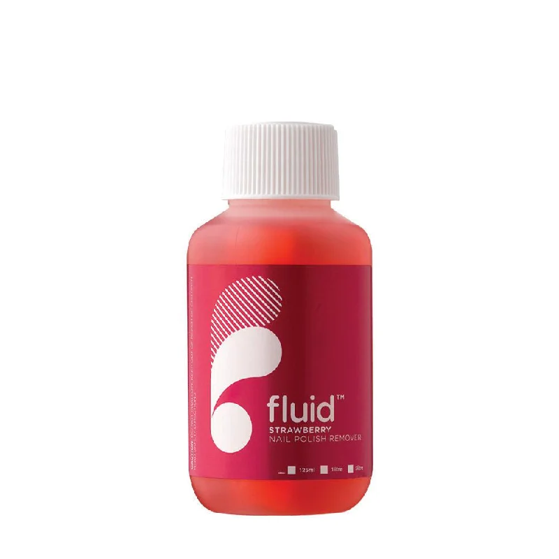 Fast-dry nail top coat-Fluid™ Strawberry Nail Polish Remover 125ml