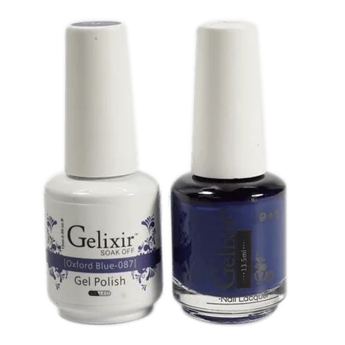 Travel-size nail storage-GELIXIR GEL COLOR  - GLX087 - Duo Gel & Polish 0.5oz