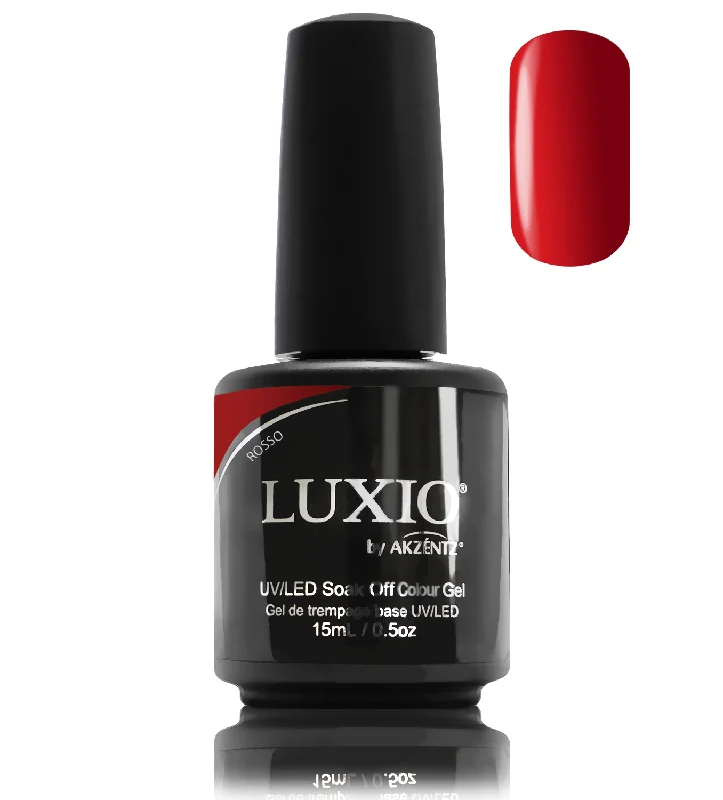 Fast-drying nail polish drops-Luxio Rosso, Gel Polish