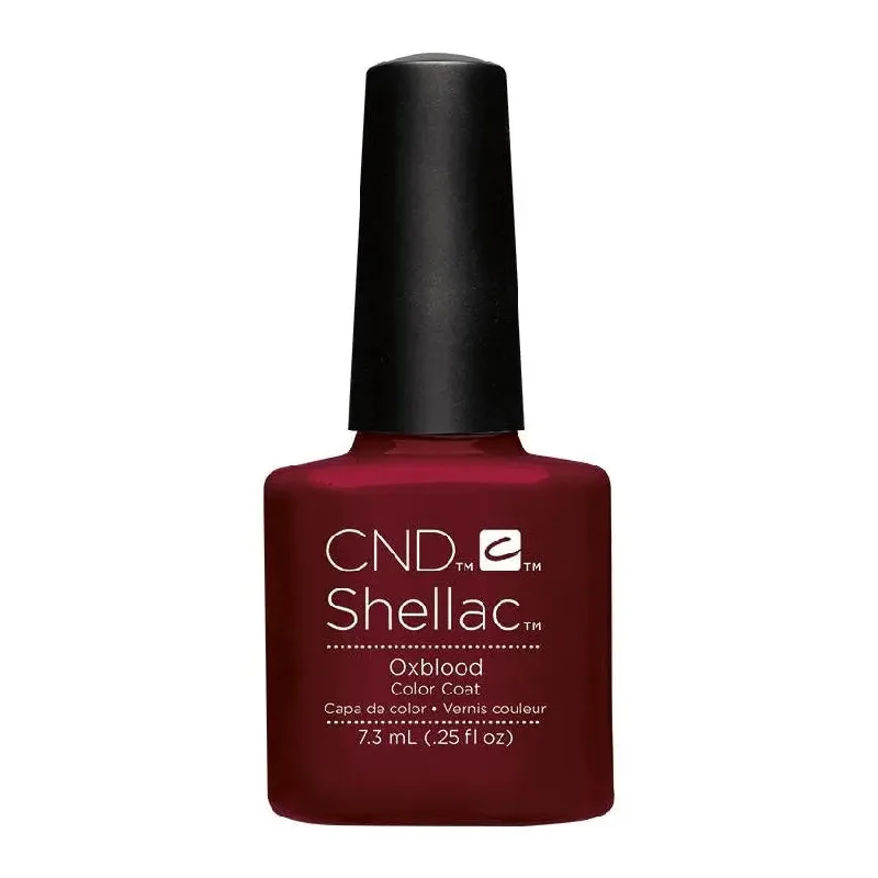 Premium nail acrylic monomer-CND Shellac Oxblood 222