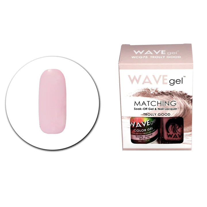 Hydrating nail cuticle cream-WAVE GEL MATCHING SET #075 - Trolly Good