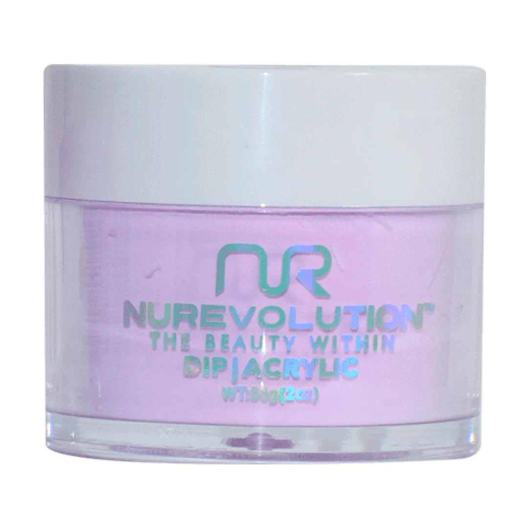 Nail repair gel-NuRevolution Trio Dip/Acrylic Powder 079 Lavender Lust